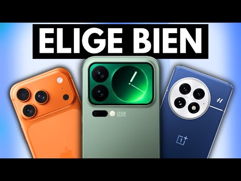 MEJORES TELEFONOS GAMA ALTA 2025 ✅ | TOP 7 GAMA ALTA 2025