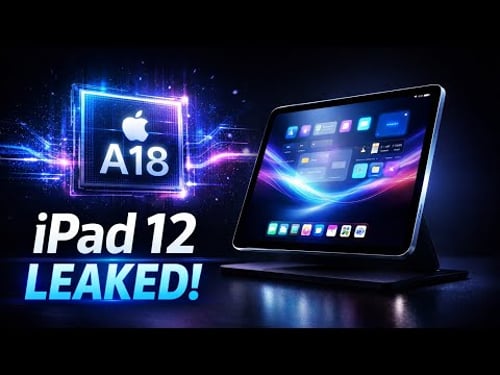 Apple iPad 12th Gen LEAKS : A18 Chip, Apple Intelligence & Spring 2026 Launch