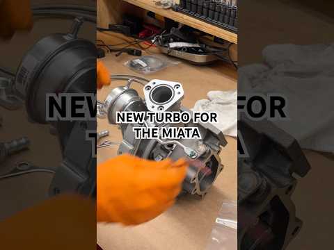 Never bought a NEW go fast part like this I felt like Hector #miata #diymechanic #turbomiata #turbo