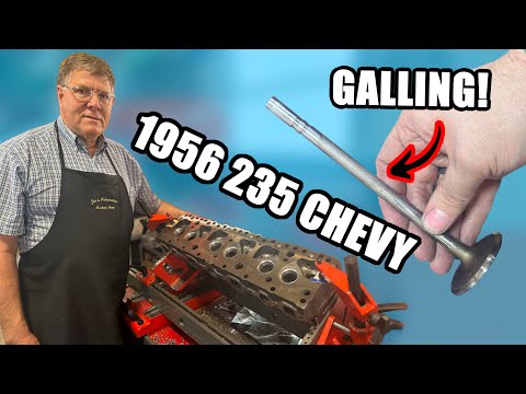 Fixing The 235 Chevy Head That STUCK A Valve Guide!