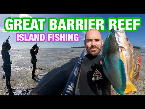 Spearfishing for Survival on a Coral Atoll in the Great Barrier Reef