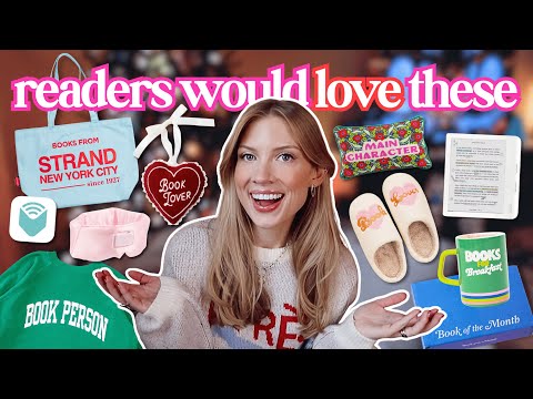 book lover’s gift guide 🎁✨ 50+ gifts readers actually want!