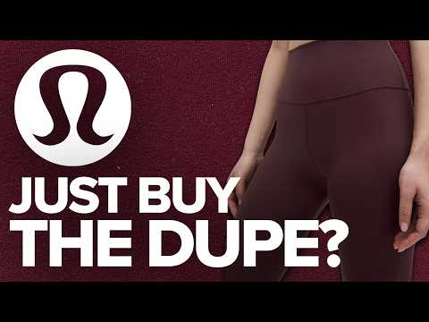 Lululemon Align Leggings vs 5 "Dupes" | Dupe or Dope