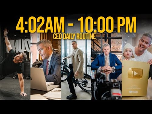 Daily Routine of a CEO - How I Structure my Day (Update)