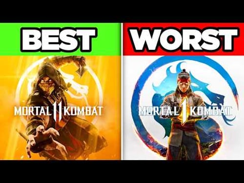 Every Mortal Kombat Game Ranked WORST to BEST