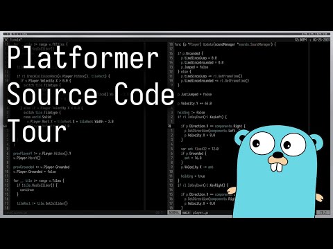How I Built a Platformer using Golang