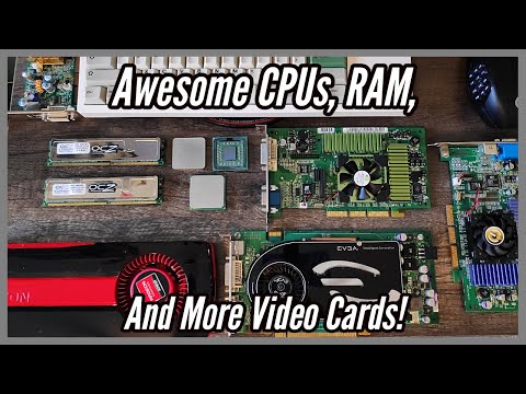 Hardware Acquisitions Vol. 6: Awesome CPUs, RAM, and More Video Cards!