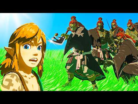 Link vs 10 Ganondorfs