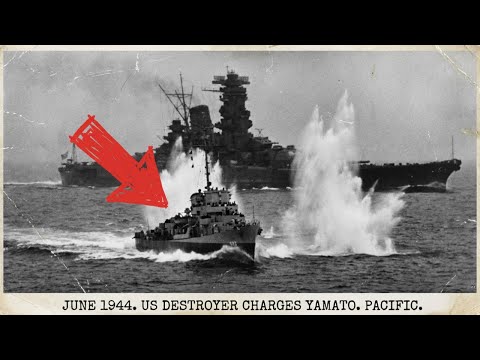 One 'Tiny' Destroyer Charged 23 Japanese Warships — The Admiral Couldn't Believe What Happened Next