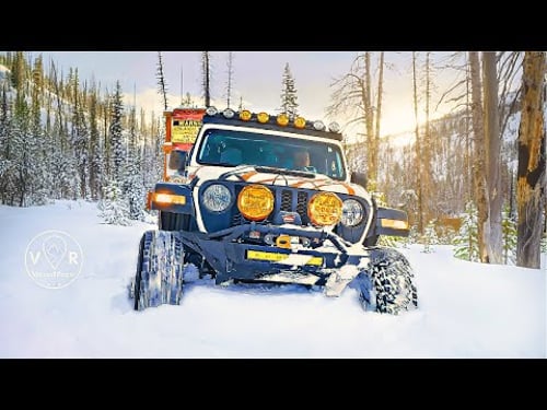 I TOWED A TUNDRA in the SNOW