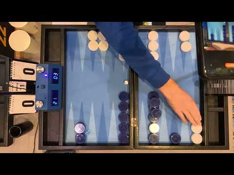 Backgammon World Championship 2025 - İbrahim Karaca (Blue) - Alexandru Barbu (White)