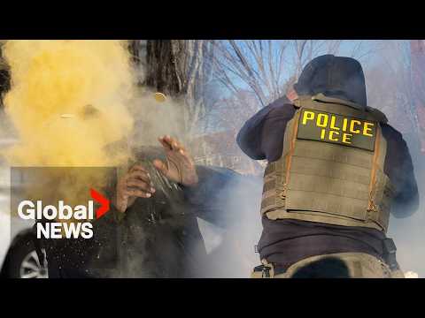 US Judge rules feds in Minneapolis immigration operation can’t detain, tear gas peaceful protesters
