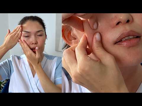 Myofascial self-massage of the face and neck without oil by Aigerym Zhumadilova