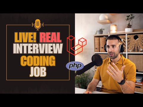 Live Interview PHP Laravel Fullstack tech job Interview