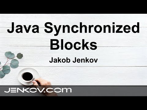 Java Synchronized - The synchronized keyword in Java and Java synchronized blocks and methods
