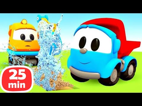 Грузовичок Лева собирает машинки - Сборник мультфильмов про машинки