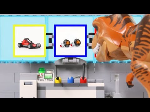 LEGO Experimental Vehicle Dinosaur Mech! | Billy Bricks | WildBrain - Kids TV Shows Full Episodes