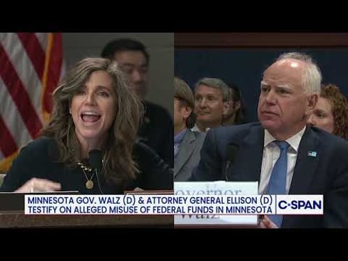 Heated Exchange between Rep. Nancy Mace and Minnesota Gov. Tim Walz
