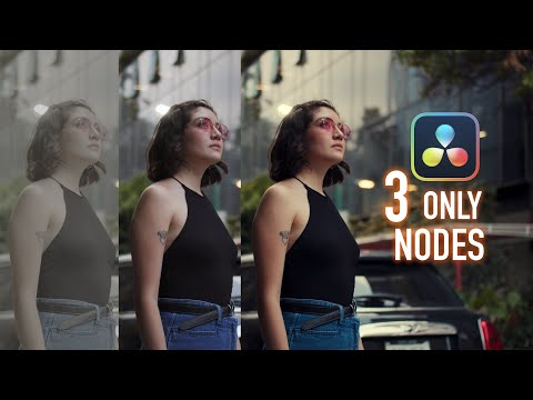 Davinci Resolve Color Grading Tutorial - ONLY 3 Nodes! Simple & Effective
