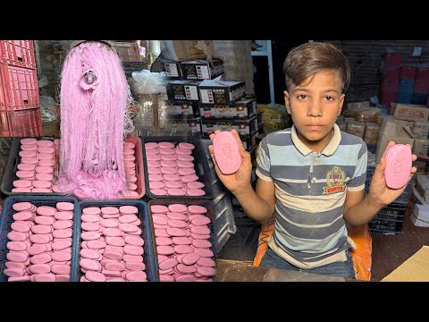 Inside Factory Process How Beauty Soaps Are Made | Mass Production of Bath Soaps