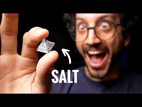 Gourmet Salt is Crazy Expensive, Unless You Can Make it Yourself... (pyramid flakes)