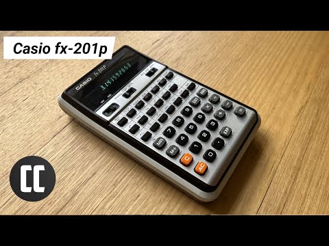 Casio fx-201p Programmable Calculator from 1976