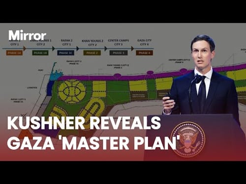 Jared Kushner reveals 'MASTER PLAN' for developing Gaza at Davos during Trump's Board of Peace