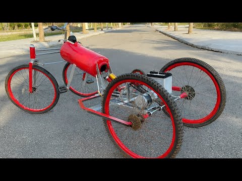 Why It’s Still Not Patented — This High-Speed Four-Wheel Bike Will Blow Your Mind!