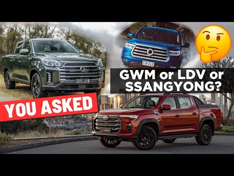 Cheap utes compared: GWM Cannon Ute vs LDV T60 vs SsangYong Musso