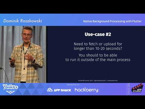 Native Background Processing with Flutter - Dominik Roszkowski