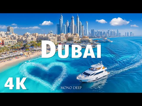 Dubai 4K – Aerial Views of Iconic Skyscrapers & Desert Landscapes With Deep House Chill