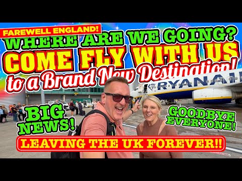 COME FLY WITH US on RYANAIR to a BRAND NEW DESTINATION - SURPRISE ANNOUNCEMENT!