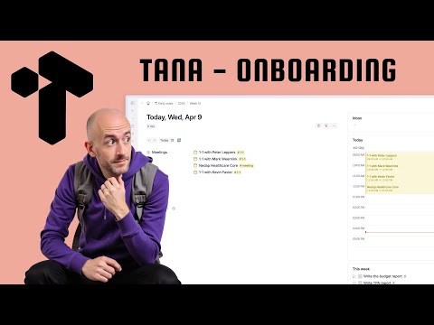 Tana Onboarding
