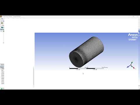 3D Axial Compressor blade flow simulation - Ansys Fluent Tutorials