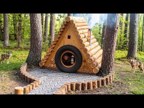 Surviving Forest Wolf's Lair My 30 Day Shelter Experiment