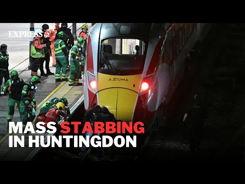 LIVE: Police statement following Huntingdon train stabbings
