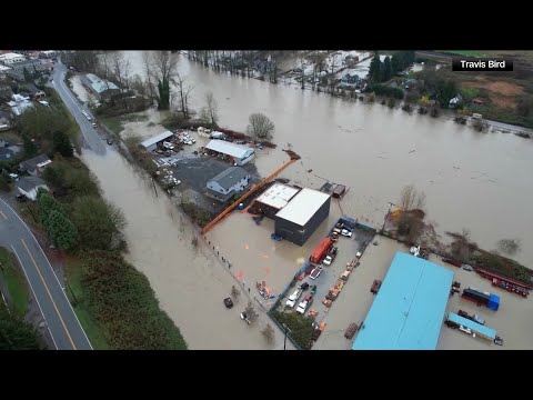 Historic rains and flooding trigger dramatic rescues in Washington state