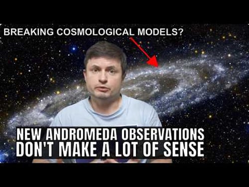 Andromeda Galaxy Discoveries Pose Challenge to Modern Cosmology