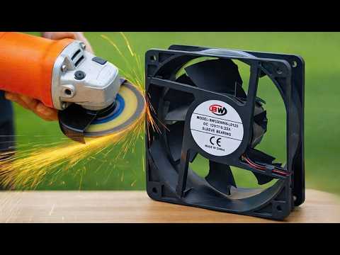 Don't throw away your old cooling fan until you see this! You'll be shocked