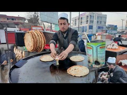 Most unique Breakfast in Kabul Afghanistan | Street Food in Afghanistan