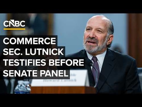 Commerce Sec. Lutnick testifies before lawmakers on broadband deployment funding — 2/10/2026