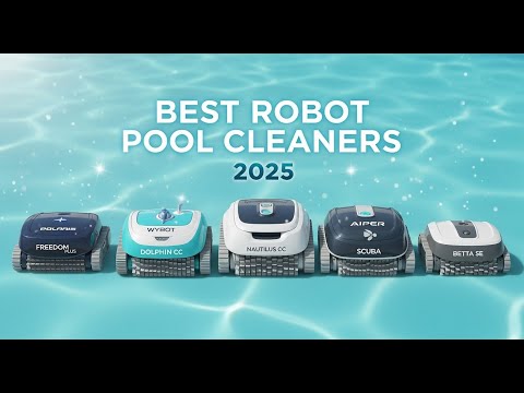 Best AI Robotic Pool Cleaners 2026 (TOP 5)