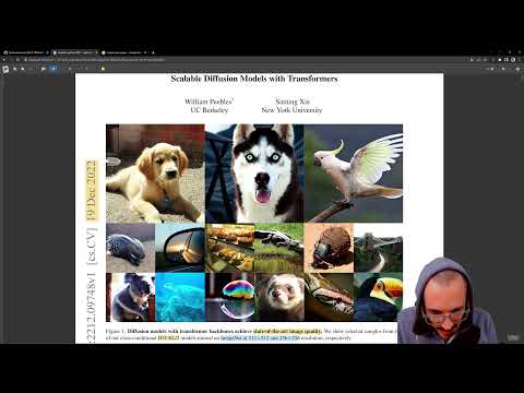 DiT: Scalable Diffusion Models with Transformers