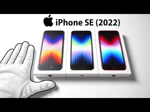 iPhone SE (2022) Unboxing + Gameplay (New "Cheap" iPhone)