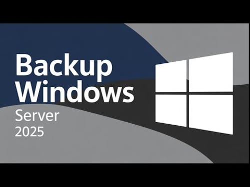 How to Windows Server Backup | How to Backup Windows Server 2025 (Full System Image)