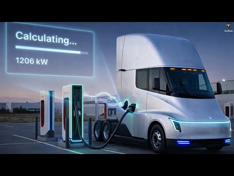 It Happened! New 2026 Tesla Semi Footage LEAKED! 1.2 MW Charging & Refresh Design!