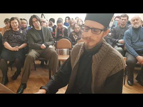 Концерт Монаха Авеля в Москве в Воскресной Школе храма Святых Бориса и Глеба