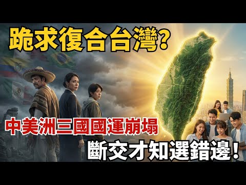 跪求復合台灣?中美洲三國國運崩塌,斷交才知選錯邊!【小島視界】