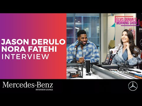 Jason Derulo and Norah Fatehi Talk Global Success of "Snake" | Elvis Duran Show