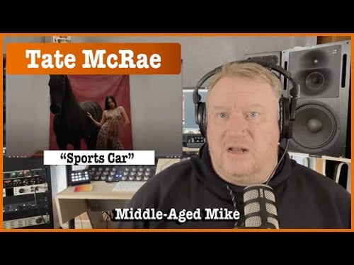 Music Producer Reacts to Tate McRae "Sports Car" | Middle-Aged Mike